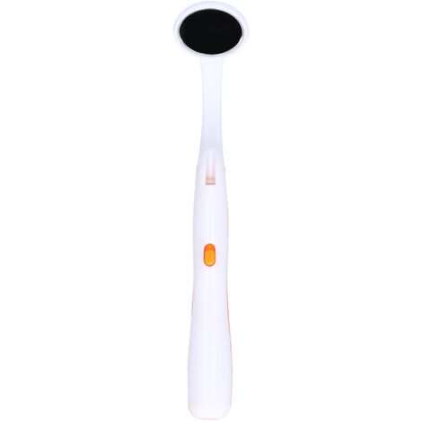 Miroir dentaire anti-buée avec LED pour examen des dents, soins bucco-dentaires (orange) (1/5)