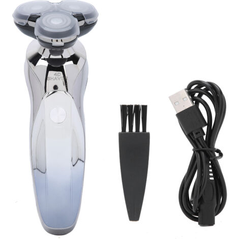 Rasoir Électrique pour Homme Imperméable, Tondeuse à Barbe Rechargeable (1/5)