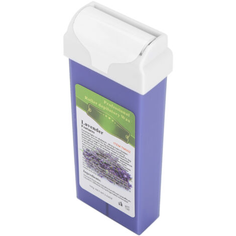 Chauffe-cire professionnel 100g pour épilation à la maison - Rouleau de cire dépilatoire à la lavande (1/5)