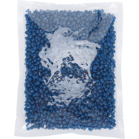 Liddy 500g Perles de Cire Dure Indolore à la Camomille Indigo pour Épilation Femme, Cire Chaude sans Bandes (1/5)