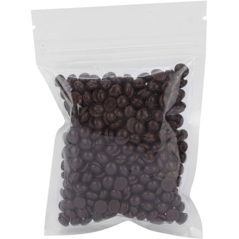 Perles de cire épilatoire dure 50g parfum chocolat - pour femmes et hommes (1/5)
