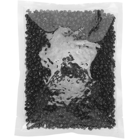 Liddy 500g Perles de Cire Dure Sans Douleur pour Épilation Femme, Cire à Épilation Chaud, Grains de Cire Noirs