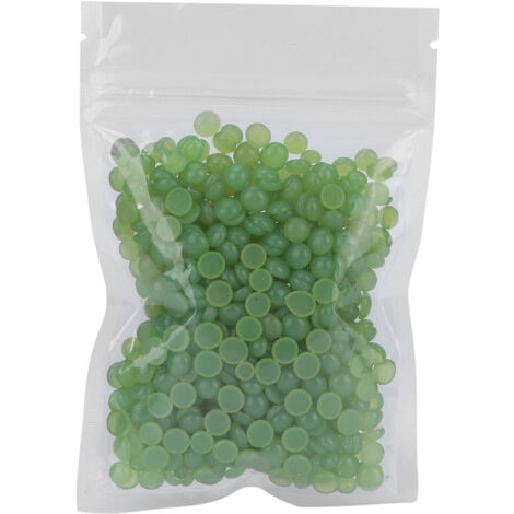 Perles de cire dépilatoire Aloès 50g - Cire dure professionnelle pour épilation homme et femme, accessoire salon et maison