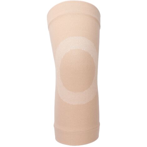 Manchon de genou compressif respirant en nylon antidérapant, support et attelle de genou (Taille L) (1/5)