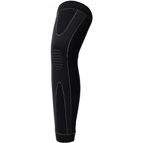 Manchon de Genou de Compression Anti-Dérapant pour Sport et Fitness - Protection Articulaire (Taille L) (1/5)
