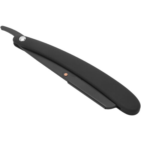 Rasoir droit professionnel en acier inoxydable pour hommes - Barbier et usage domestique (sans lame) (1/5)