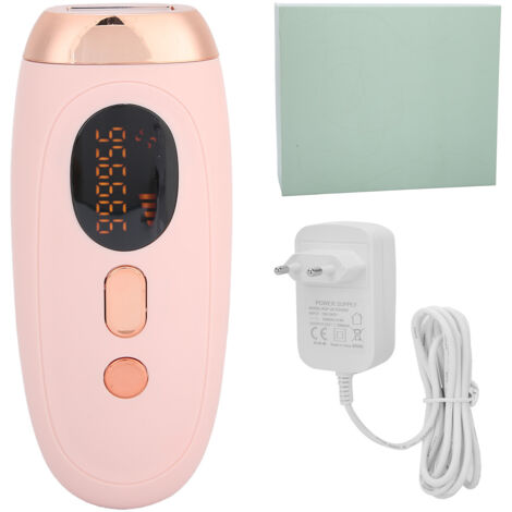 Épilateur Lumineux Permanent Sans Douleur 500 000 Éclairs - Usage Corps Entier, Rose, Prise 100‑240V EU (1/5)