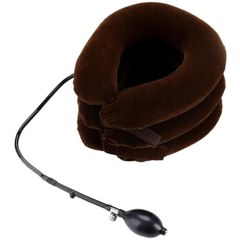 Oreiller de Traction Cervicale Gonflable pour Soulager les Douleurs Musculaires (1/5)