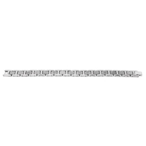 Bracelet Magnétique en Acier Titane pour Soulager Douleurs et Fatigue - Idéal pour le Bien-être (1/5)