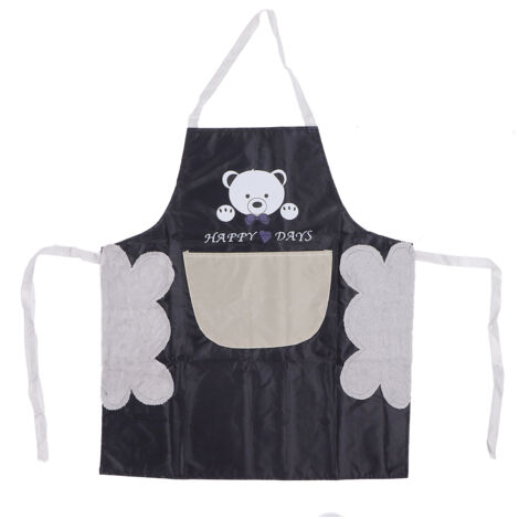 Tablier de Manucure Élégant Imperméable en Polyester avec Poche pour Cuisine (1/5)