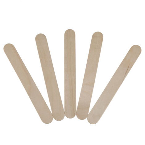 5 pièces Spatules Jetables pour Cire Chaude Épilation, Kit Professionnel Salon (1/5)