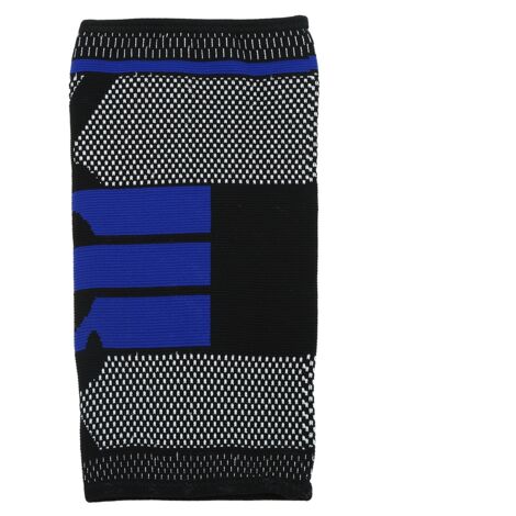 Manchon de Genou Sportif - Support de Compression pour Basketball, Fitness et Randonnée - Noir (1/5)