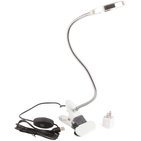 Lampe LED de maquillage USB pour salon, clip pour tatouage sourcils et lèvres (1/5)