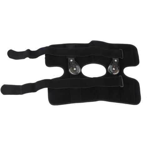 Orthèse de Genou Réglable avec Attache de Cheville - Support Articulaire pour Mobilité (1/5)