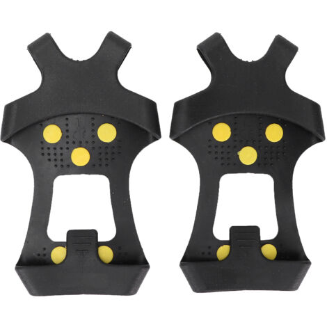 Crampons Antidérapants avec 10 Pointes Acier pour Marche sur Glace et Neige - Modèle S (2935) (1/5)