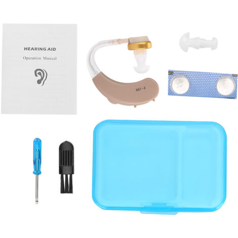 Amplificateur Sonore Numérique Miniature Ajustable pour Personnes Âgées Malentendantes