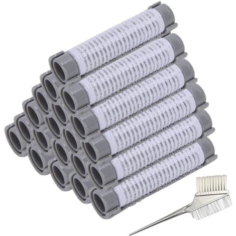 20 Pièces Barres à Cheveux Perm, Outils de Coiffure pour Boucles et Volume, Idée Cadeau pour Femmes et Filles (1/5)