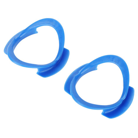 Écarteur buccal jetable en forme de O pour dentiste, outils dentaires bleus (1/5)