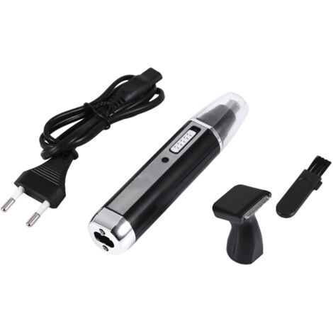 2 en 1 Tondeuse Électrique Visage Rechargeable pour Nez, Oreilles et Sourcils - Soin Complet (1/5)