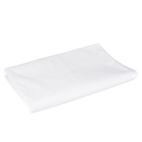 Housse de Massage Douce Beauté pour Table de SPA avec Trou Respiratoire Visage (Blanc, 80x200 cm) (1/3)