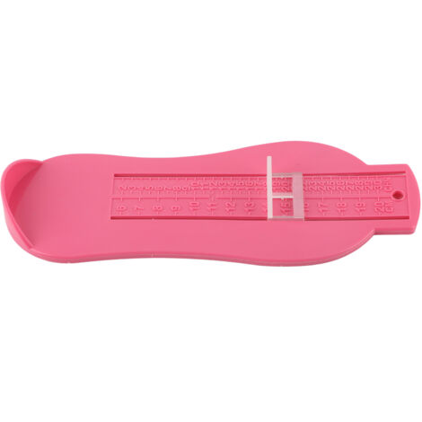 Appareil de Mesure de Pieds Enfant - Règle de Pointure pour Chaussures Bébé Rose (1/5)