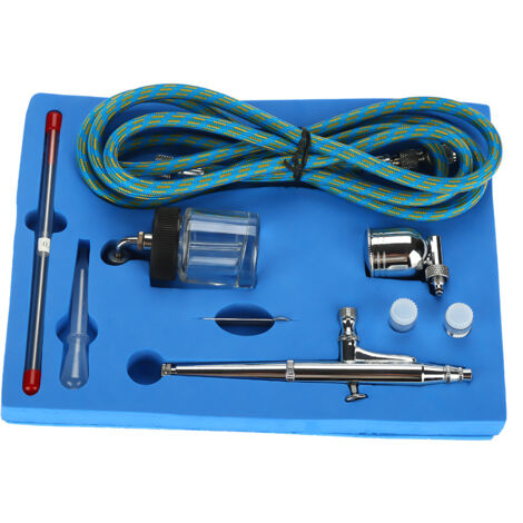 Kit de pistolet à air 0.2mm/0.5mm pour tatouage, maquillage permanent et nail art (1/5)
