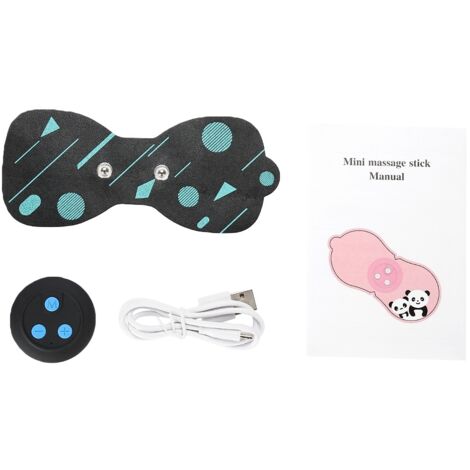 Massageur Cervical Électrique Rechargeable - Soulagement Nuque, Dos, Épaules, Noir (1/5)