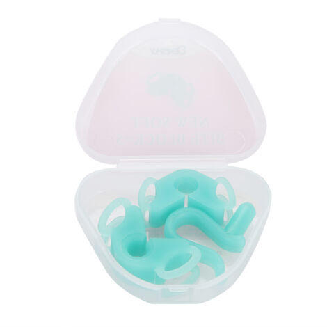 Bloc de morsure en silicone souple, écarteur buccal et séparateur de joues pour soins dentaires (1/5)
