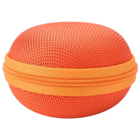 Étui de transport 7 fioles d'huiles essentielles portable - Rangement pratique orange (1/5)