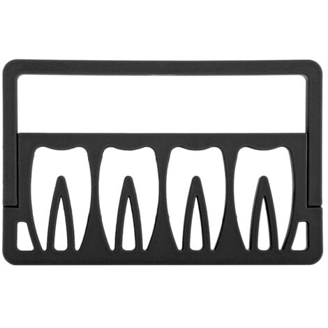 Support Autoclavable pour Fichiers Endodontiques, 8 Emplacements, 3 Couleurs au Choix, Noir (1/5)