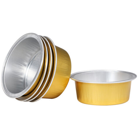 Récipient en Aluminium Doré pour Cire à Épiler, Bol de Fusion pour Cire à Épilation (1/5)