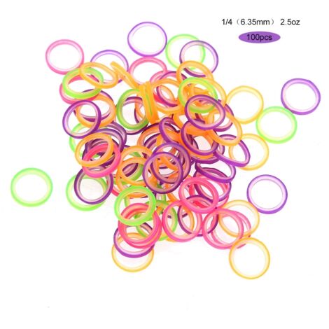 100 pièces Bande Élastique Dentaire Professionnelle pour Orthodontie - Outil de Soin Buccal 2.5 oz (1/5)