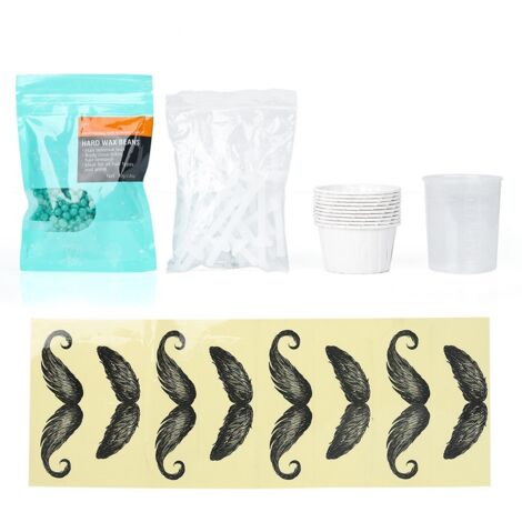 Kit de Cire pour Épilation Nasale et Sourcils, Sans Douleur, Rapide et Sûr (1/5)