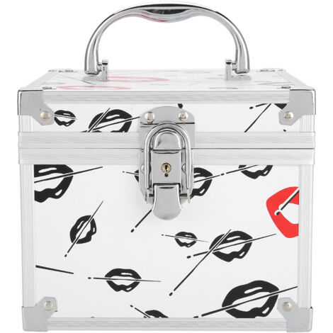 Boîte de Rangement Cosmétique Portable - Organisateur de Maquillage et Bijoux (1/5)