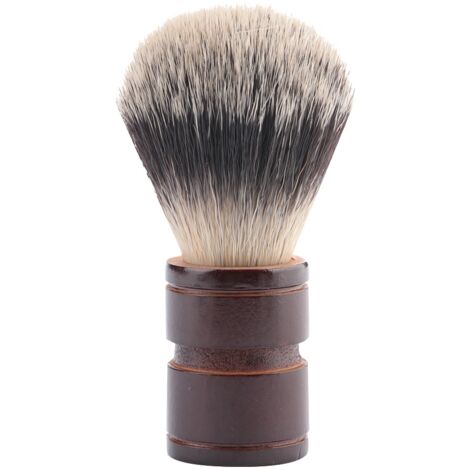 Outil de Rasage Barbe Brosse à Barbe Homme Brosse Moustache Nylon (3 Couleurs) (1/5)