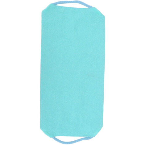 Gant de gommage élastique pour le corps, lavable en machine, idéal pour le massage sous la douche - Bleu (1/5)