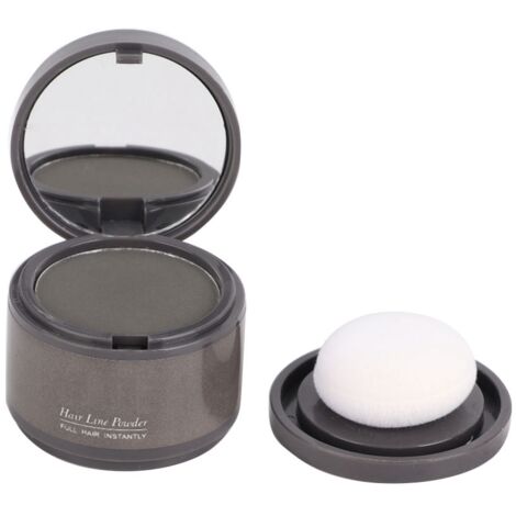 Poudre de repousse capillaire pour densifier et combler les cheveux clairsemés - Cosmétique beauté gris (1/5)