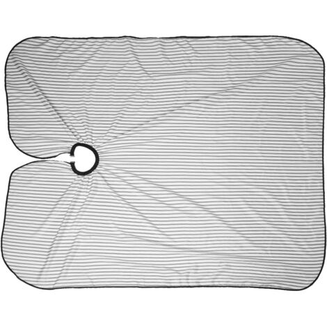 Tablier de Coiffure Salon Professionnel - Protection Teinture Cheveux Outil Styliste Noir (1/5)
