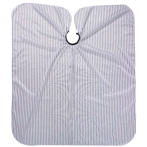 Tablier Coiffure Imperméable 150x135cm Cape Coupe Cheveux Salon Anti-Static (1/5)