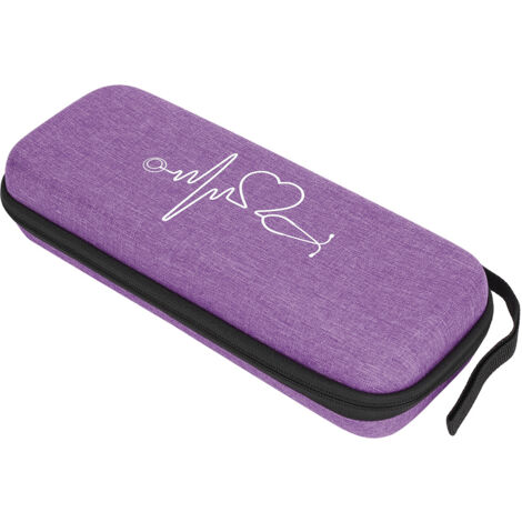Trousse de rangement étanche pour stéthoscope, boîtier de protection portable en EVA violet (1/5)