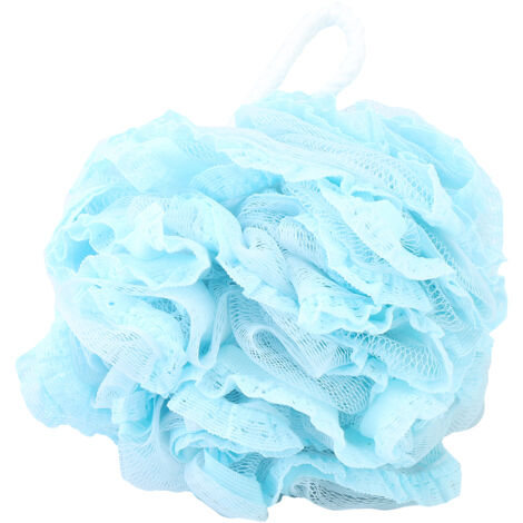ZOREYA Fleur de Douche Exfoliante, Éponge de Bain en Filet pour Nettoyage Corporel, Accessoire Salle de Bain (1/5)