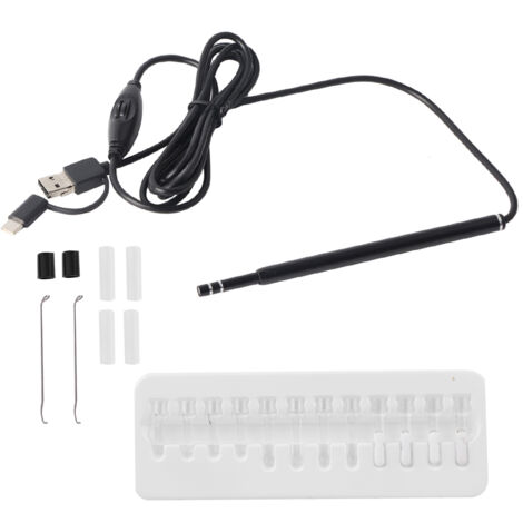 Outil de Nettoyage d'Oreille avec Caméra Endoscope pour Enlever le Cérumen (1/5)