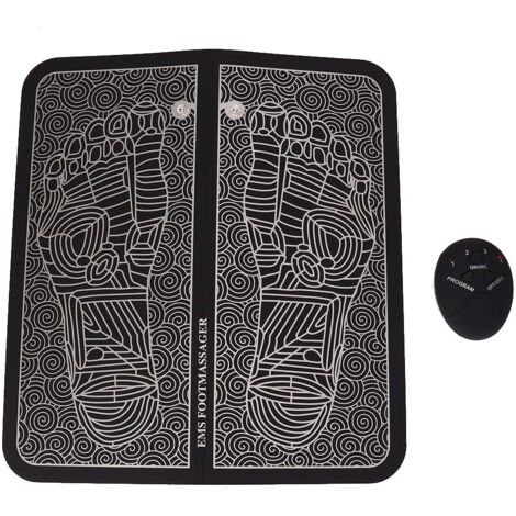 Tapis de massage électrique pour pieds avec acupuncture et piles (1/5)