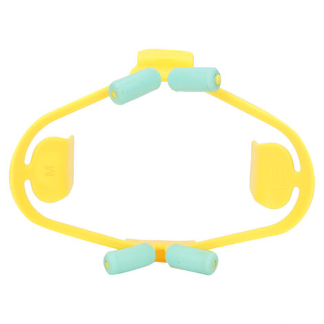Ouvre-bouche dentaire 3D jaune, écarteur de joues et lèvres pour soins orthodontiques (1/5)