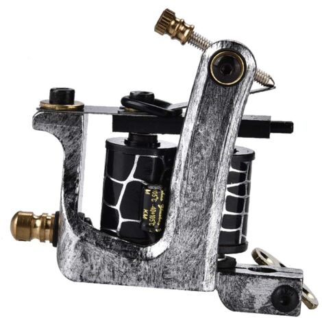 Machine à tatouage professionnelle avec bobines en alliage de cuivre pour ombrages et remplissages (1/5)