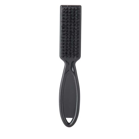 Brosse à Barbe Douce pour Homme - Nettoyant Visage et Cou - Enlève Poussière et Poils - Noir (1/5)