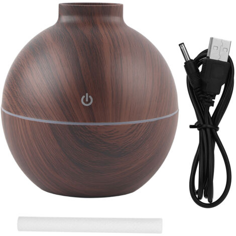 Diffuseur d'huiles essentielles USB 130ml - Humidificateur d'air portable pour bureau et maison (1/5)