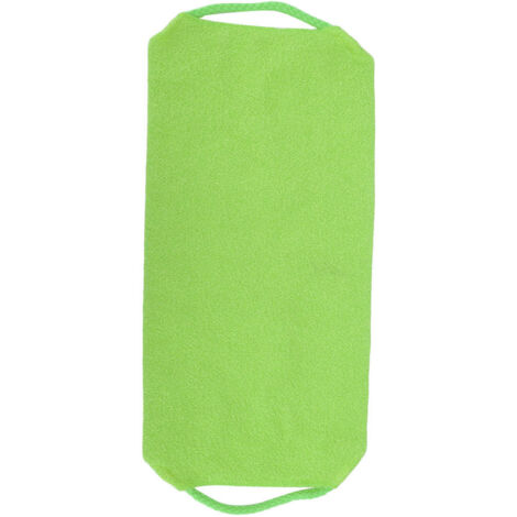 Gant de gommage élastique pour le corps, lavable en machine, idéal pour le massage sous la douche - Vert (1/5)