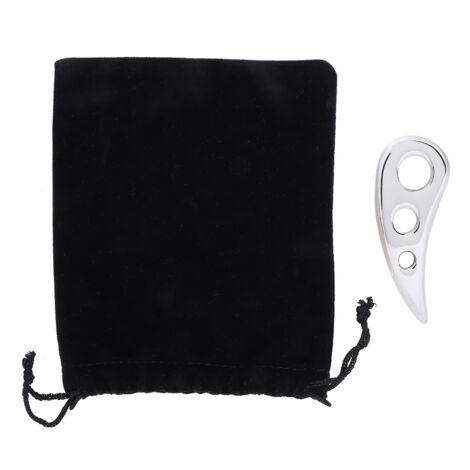 Plaque de Gua Sha en Acier Inoxydable pour Soulager les Douleurs et Détendre les Muscles (1/5)