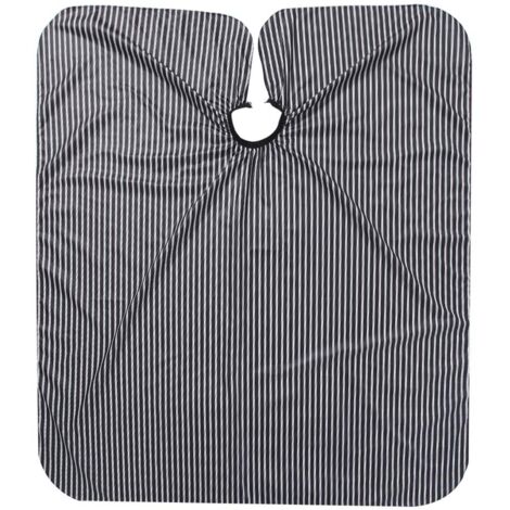 Tablier Coiffure Imperméable 150x135cm, Cape Coupe Cheveux Salon Anti-Statique (1/5)